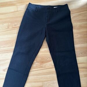 Club Monaco Navy Textured Trousers
